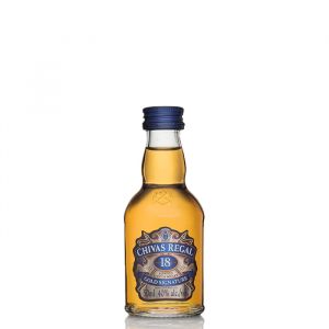 Chivas Regal - 18 Year Old - 50ml Miniature | Blended Scotch Whisky