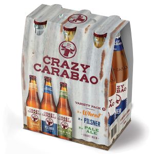 Crazy Carabao - Variety Pack 2 - 6 x 330ml (Bottle) | Philippines Beer