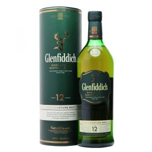 Glenfiddich - 12 Year Old - 1L | Single Malt Scotch Whisky