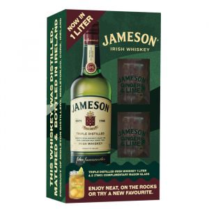Jameson Triple Distilled - 1L - Gift Pack | Blended Irish Whiskey