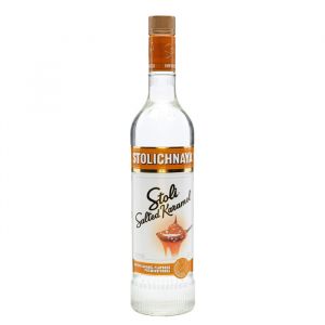 Stolichnaya - Stoli Salted Karamel 750ml | Caramel Russian Vodka